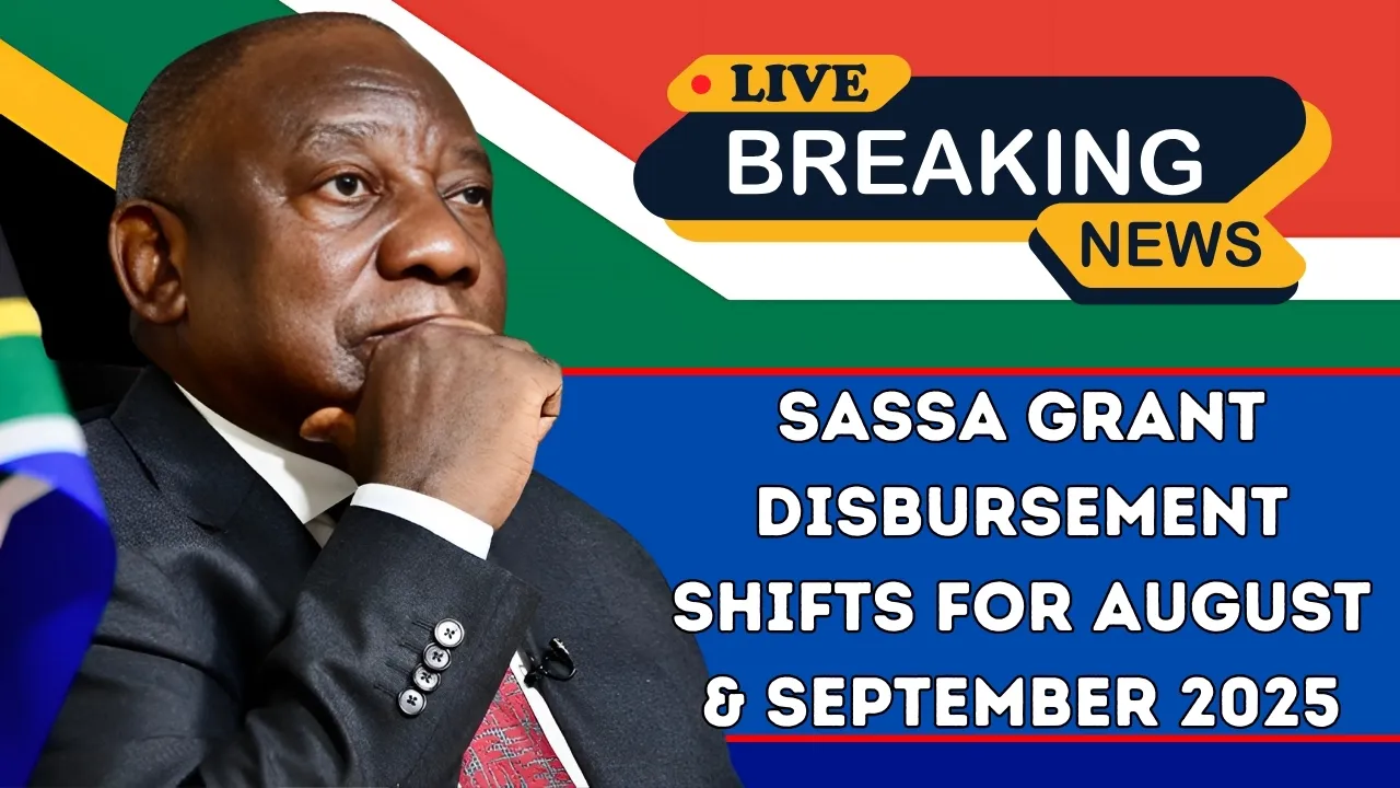 SASSA Grant Disbursement Shifts